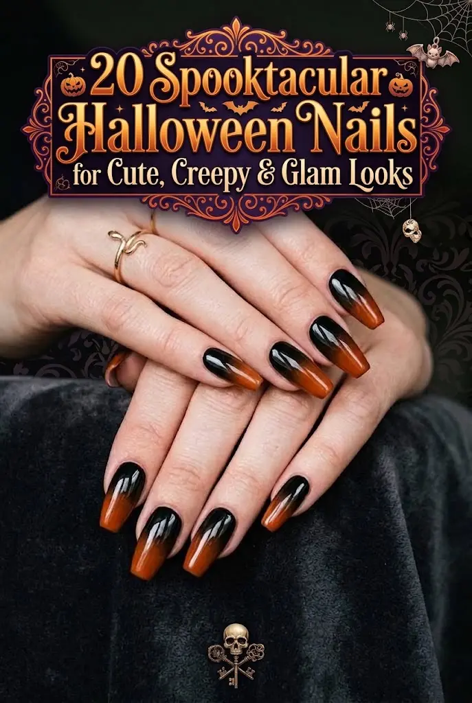 20 Spooktacular Halloween Nails for Cute, Creepy & Glam Looks